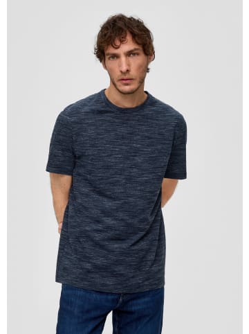 s.Oliver T-Shirt kurzarm in Blau