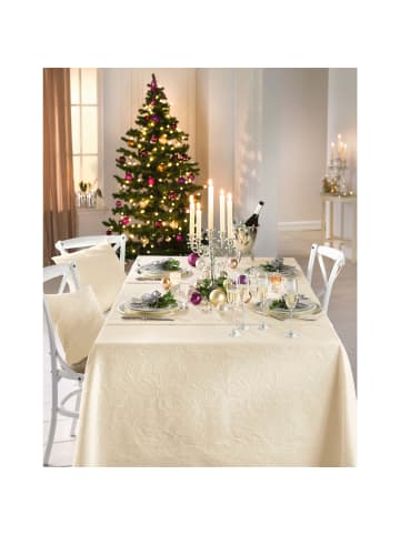 Pichler Jacquard, Baumwollmischung Tischdecke Cordoba in natur