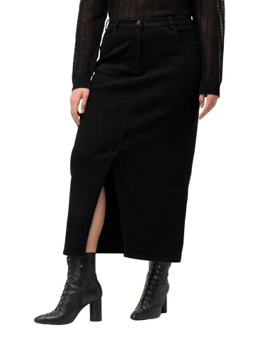 Ulla Popken Jeansrock in black