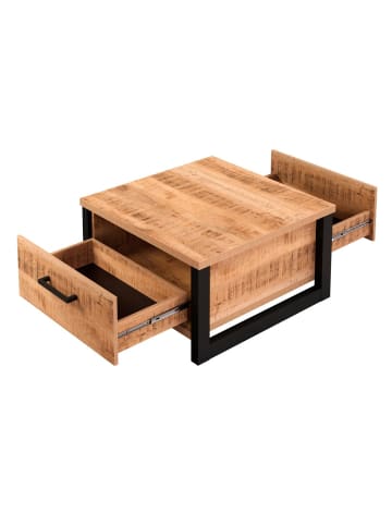 ebuy24 Couchtisch Enna Mango 80 x 80 cm