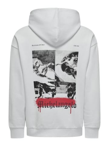 Only&Sons Sweatshirt in white