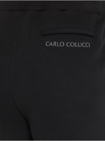 Carlo Colucci Sweathose De Amicis in Schwarz