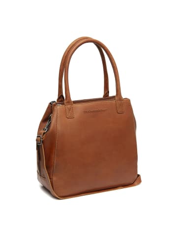 The Chesterfield Brand Solvin Schultertasche Leder 30 cm cognac