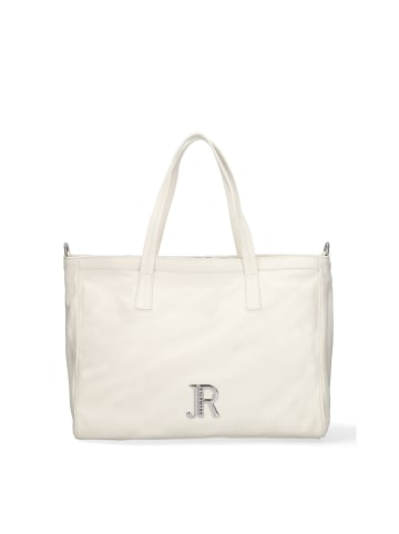 John Richmond Umhängetasche in WHITE AND SILVER