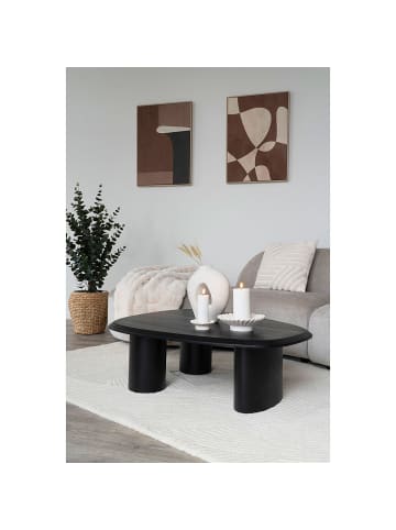 ebuy24 Couchtisch Tirano Schwarz 78 x 96 cm