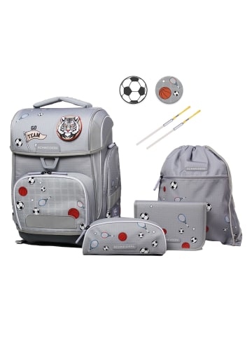 SCHNEIDERS Anna Maria Damm x Ergolite Schulranzen-Set 6-teilig in grey