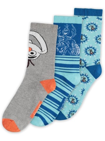 FROZEN Socke "Disney - Olaf - Crew Socks (3Pack)" in Multicolor