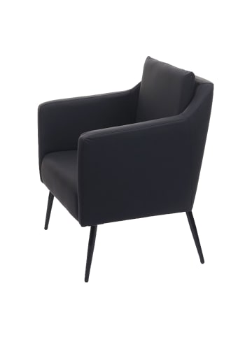 MCW Lounge-Sessel H93a, Kunstleder schwarz