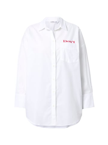 Studio Untold Hemdbluse in schneeweiß