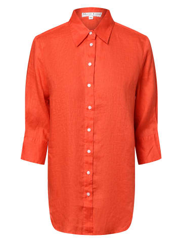 Marie Lund Leinenbluse Rihab in orange