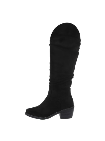 Ital-Design Stiefel in Schwarz