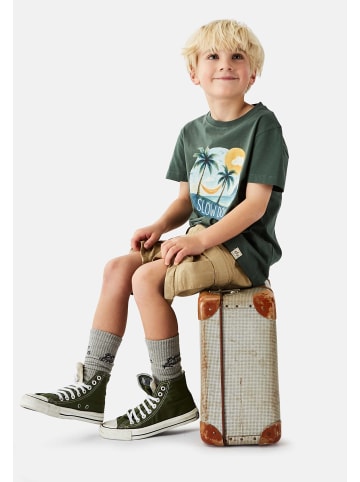 Band of Rascals T-Shirt " Slow Down " in cilantro-green