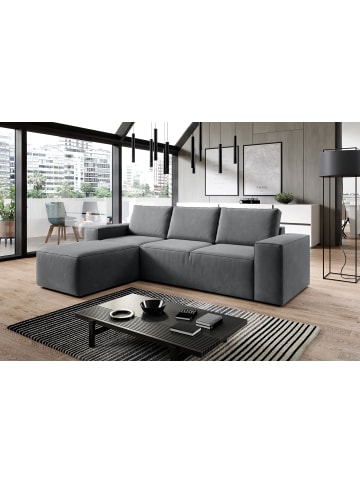 MF Design Rush Recamiere Links in Charcoal -  (L) 302 x (B) 302 x (H) 95 cm