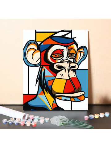 ARTNANAS DIY Malen nach Zahlen Set-"Kunstaffe" 