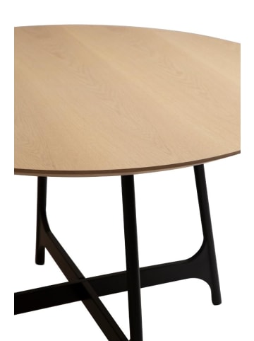 ebuy24 Esstisch Ooid Eiche 120 x 120 cm