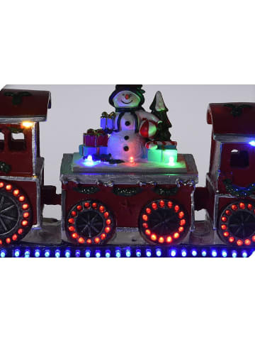 Home&Styling Collection Weihnachts-LED Zug Weihnachtsmann in Mehrfarben, (B) 14 x (H) 20 x (L) 39 cm