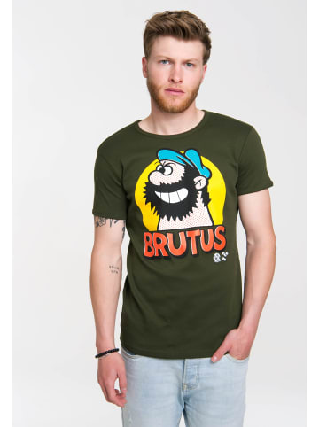 Logoshirt T-Shirt Brutus in oliv