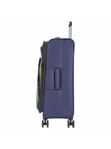 March15 Seychelles - 4-Rollen-Trolley M 62 cm erw. in midnight blue