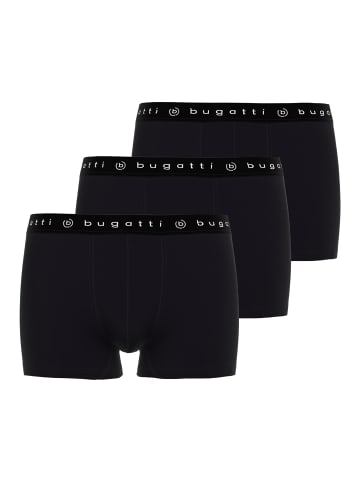 Bugatti Pants 3Er Pack Mailand in schwarz-dunkel-uni