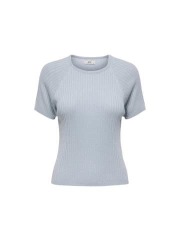 JACQUELINE de YONG Blau Viskose T-Shirt