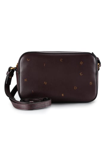 LIEBESKIND BERLIN Dancing Letters Ella Umhängetasche S Leder 20 cm in burgundy