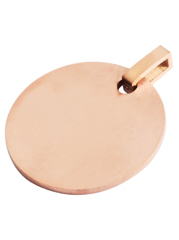 Adeliás Unisex Anhänger – Anhänger aus Edelstahl in gold