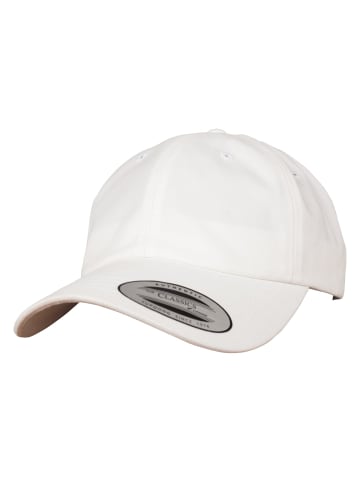  Flexfit  Flexfit Unisex Peached Cotton Twill Dad Cap in white