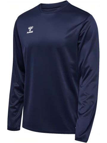 Hummel Hoodie "Hmlessential Sweatshirt" in Blau