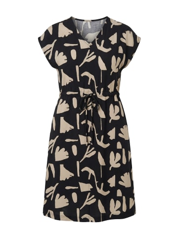 Ulla Popken Midikleid in schwarz