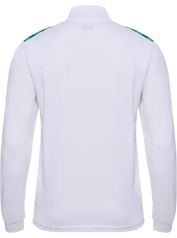 Hummel Halbreißverschluss Sweatshirt Asse 23/24 Fußball Herren in BRIGHT WHITE