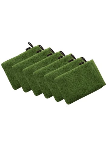 Vossen 6er Pack Waschhandschuh in clover