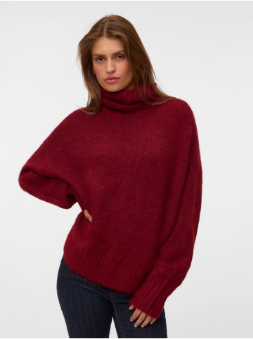 Vero Moda Strickpullover in Biking Red