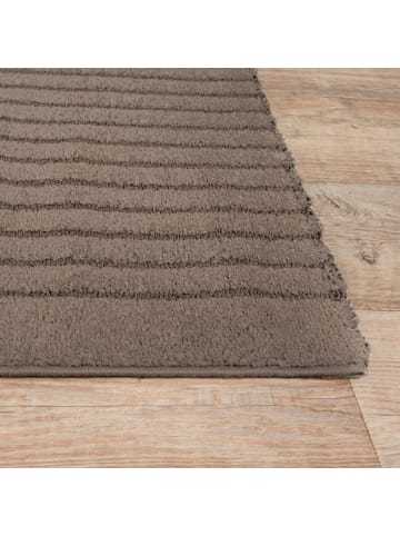 KADIMA DESIGN Läufer Geometrisch pflegeleicht Wohnzimmer Schlafzimmer Flur Esszimmer in Braun
