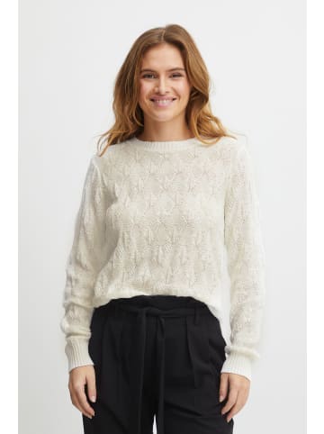 b.young Strickpullover BYMILJA STRUCTURE JUMPER - 20812775  Strickpullover mit Strukturmuster in Weiß
