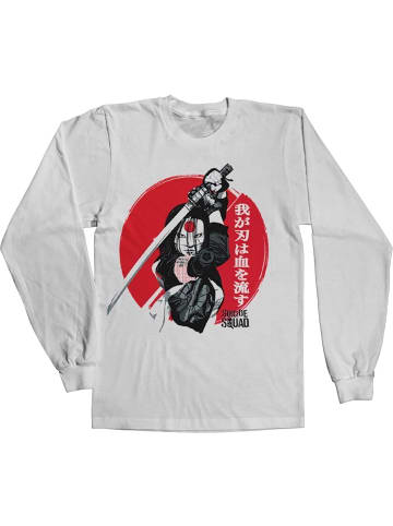 DC Suicide Squad Longsleeve in Weiß