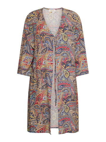 usha FESTIVAL Kimono in Marine Mehrfarbig