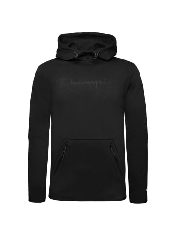 Champion Kapuzenpullover Hooded in schwarz