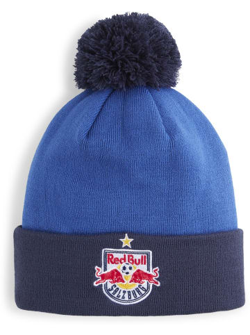 Puma Mütze "RBS ESS Pom Pom Beanie" in Blau