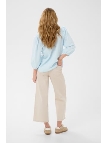 Kaffe Langarm-Bluse KApenelope Regular fit in Nantucket Breeze