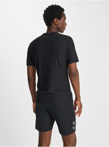 Hummel T-Shirt Hmlcima Herren in BLACK MELANGE
