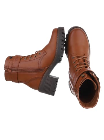 Ital-Design High Heel in Camel
