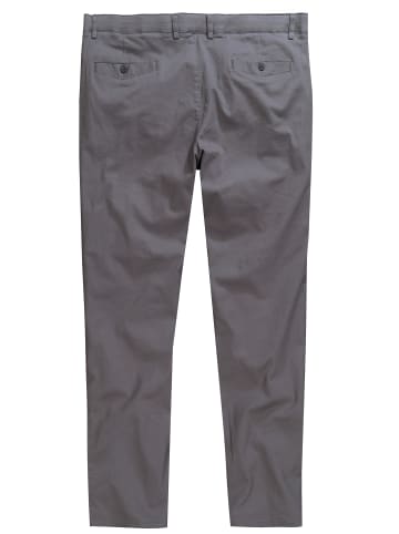 Men Plus Chino in graphitgrau