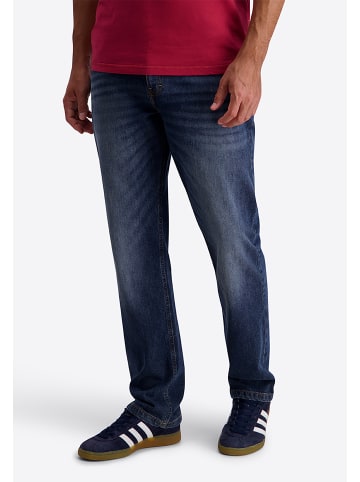 Timezone Regular Fit Jeans Used-Look Reißverschluss in Blau