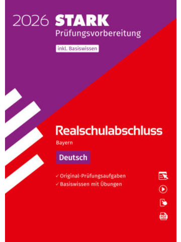 Stark Buch - STARK Deutsch - Realschulabschluss 2026 Bayern - Prüfungsvorbereitu