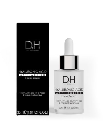 Dr H 2-tlg. Set: Hyaluronsäure Gesichtsserum 30 ml & Tagescreme 50 ml