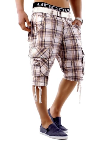 Max Men Shorts Summer Smile H1249 in Hellbraun