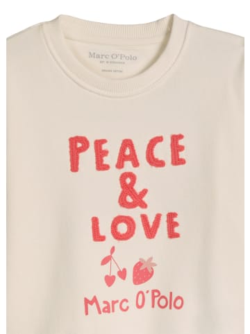 Marc O'Polo KIDS-GIRLS Sweatshirt in WHITE COTTON