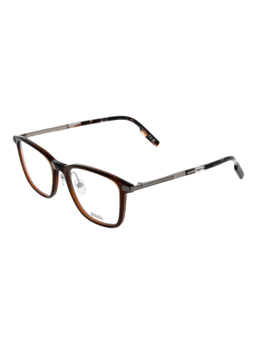 Ermenegildo Zegna Männer Optische Fassungen Quadratisch Braun
