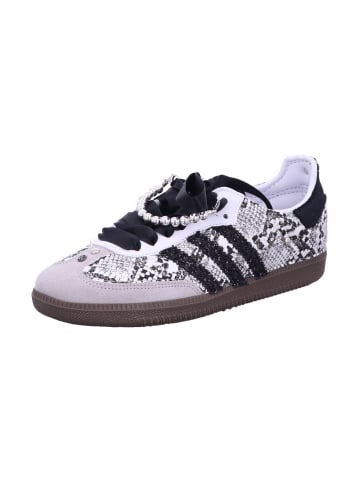 adidas Damen- Schnürschuhe Samba Python in Weiß