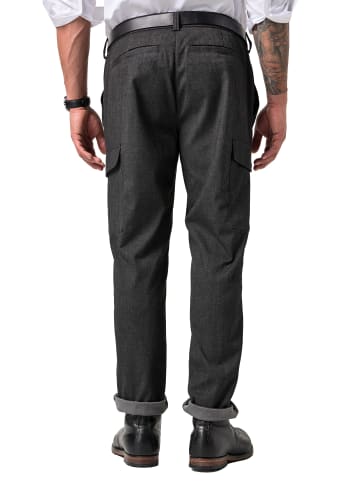 JP1880 Cargohose lang in anthrazit melange